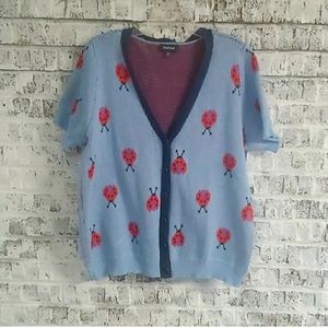 ModCloth plus size lady bud cardigan 2x